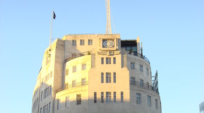 BBC Broadcasting House, Portland Place, tied to several of the era's real song bans